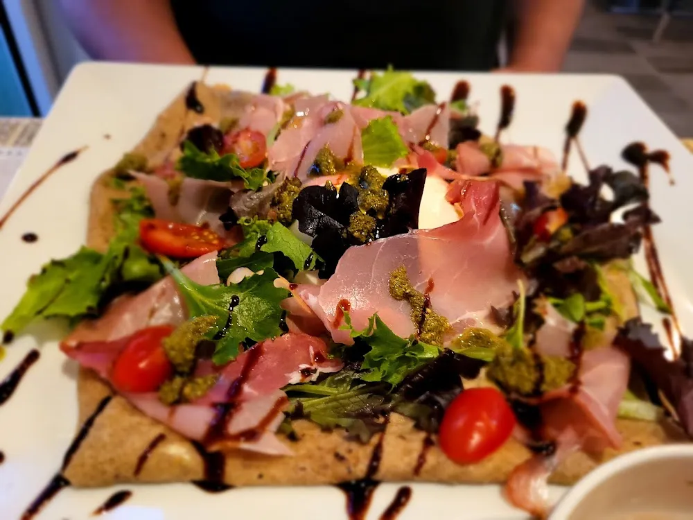 Galette Buratta Jambon Cru